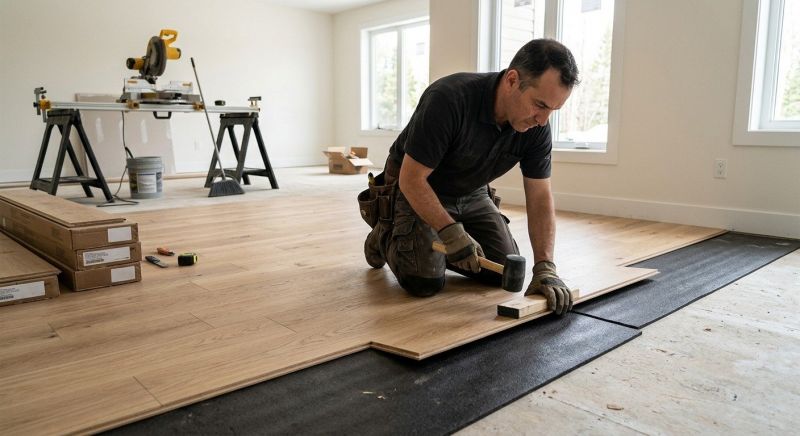 Engineered Wood Installation in North Attleboro, MA