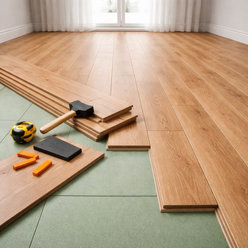 Laminate Floor Installation in Milford, MA
