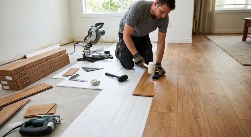 Laminate Floor Replacement in Providence County, RI