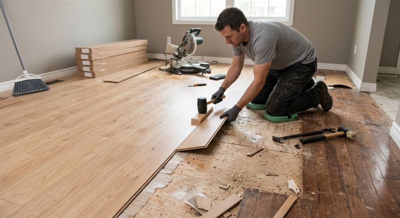 Laminate Flooring Replacement in North Attleboro, MA