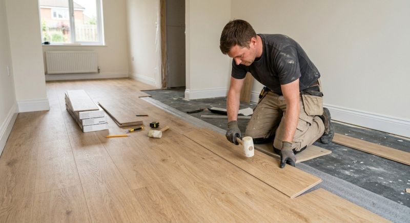 Linoleum Floor Installation in Newton Center, MA
