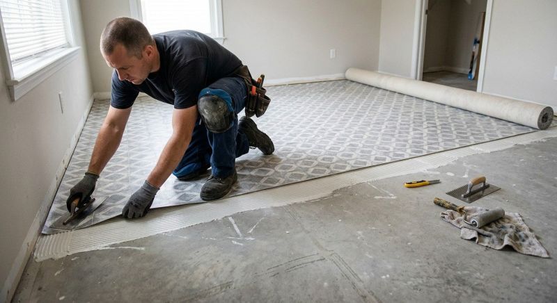 Sheet Flooring Installation in West Bridgewater, MA
