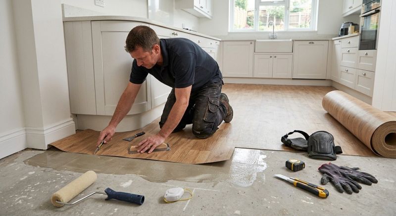 Sheet Linoleum Installation in North Attleboro, MA