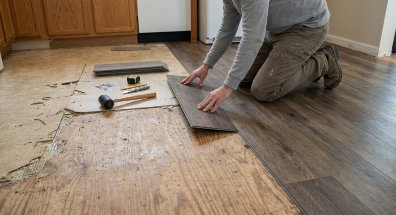 Vinyl Flooring Installation in North Attleboro, MA