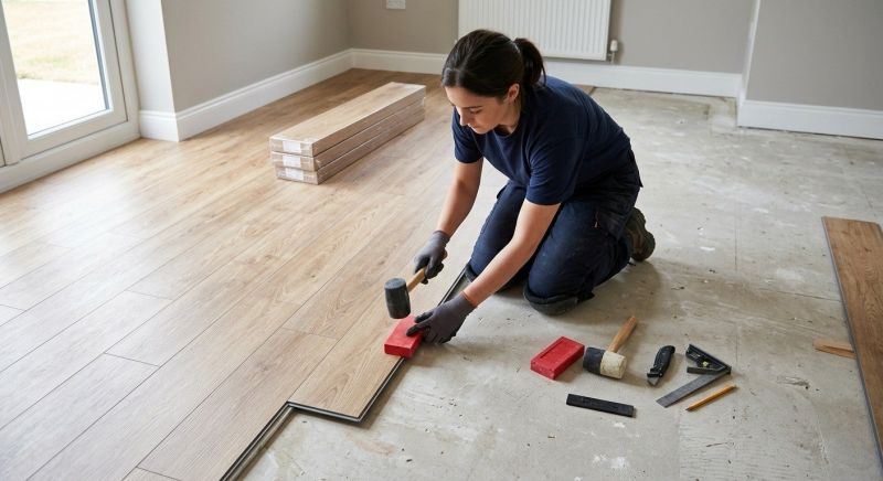 Vinyl Plank Floor Installation in North Attleboro, MA